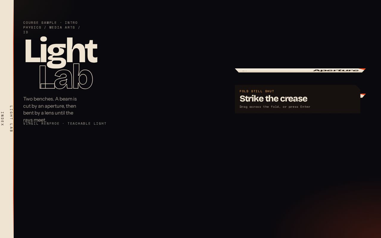 Preview of Light Lab