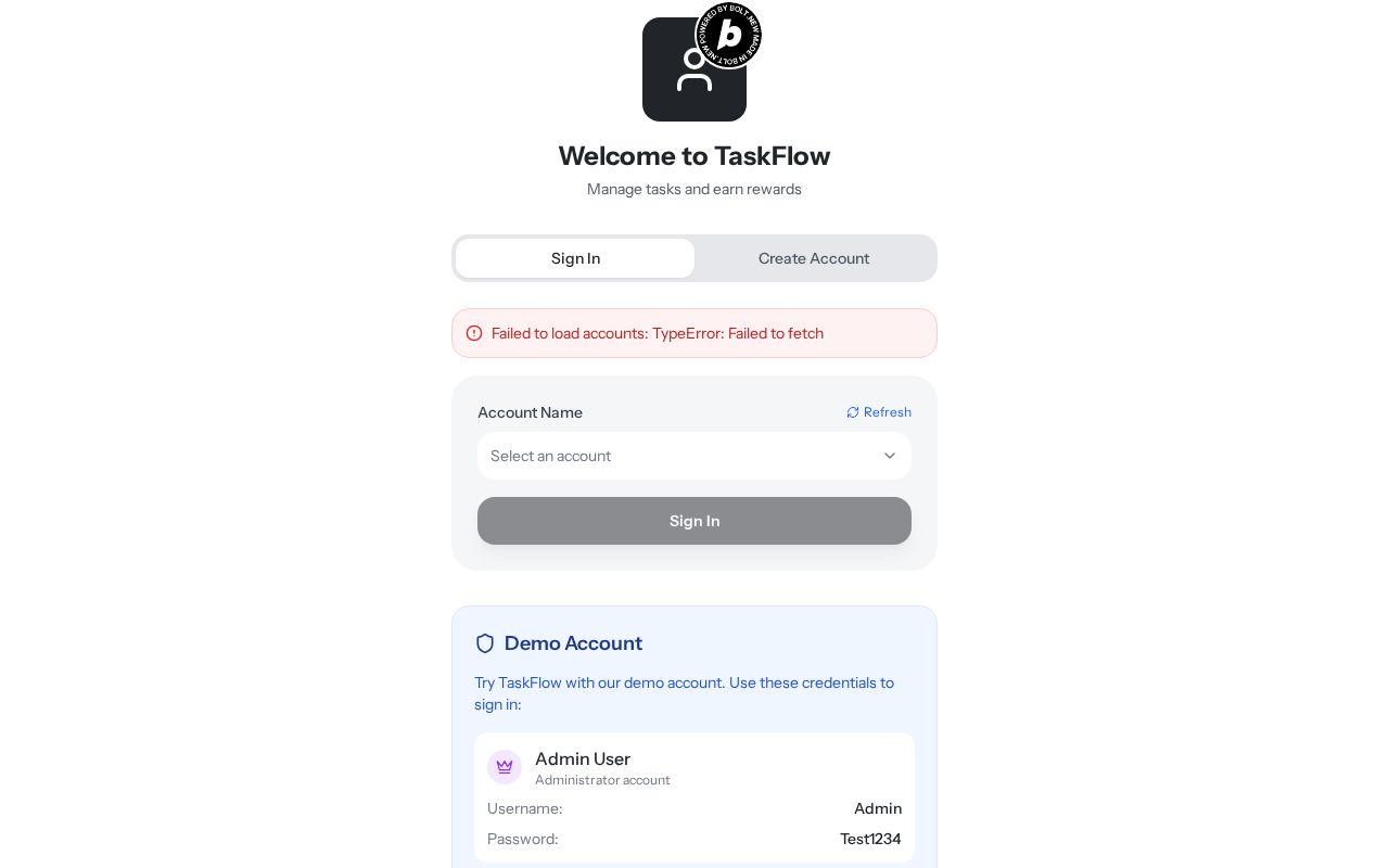 Preview of TaskFlow