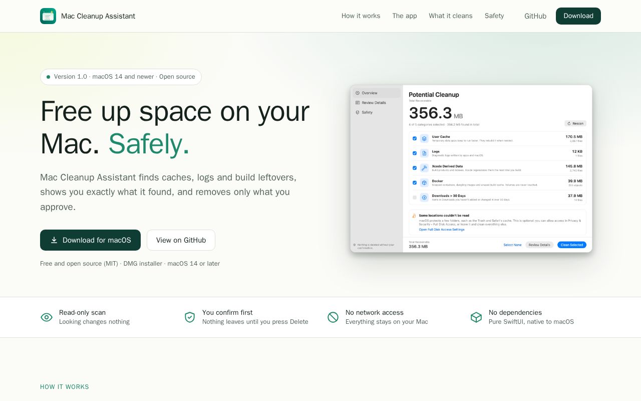 Preview of MacCleanup