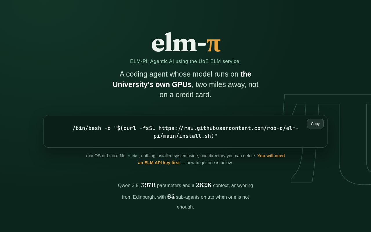 Preview of Elm Pi