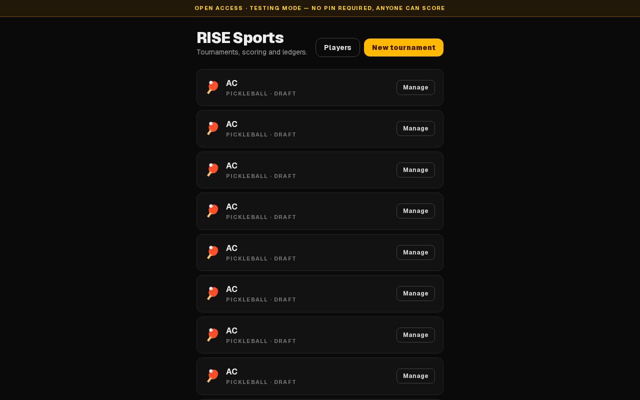 Preview of RiseSports