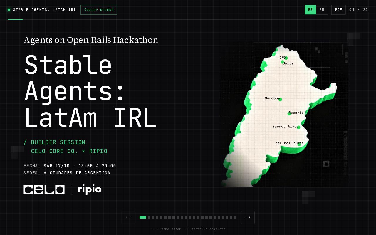Preview of Stable Agents Latam Irl