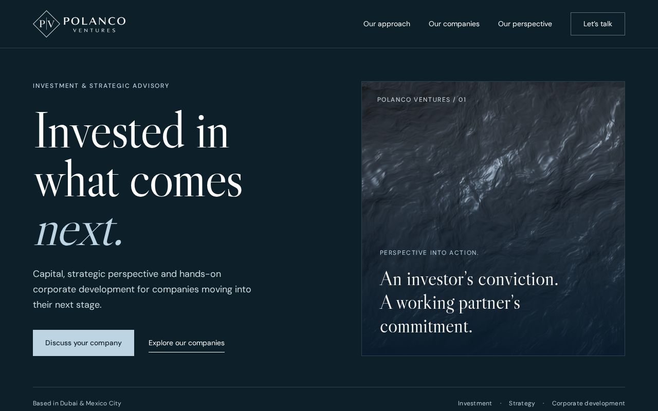 Preview of Polancoventures Site