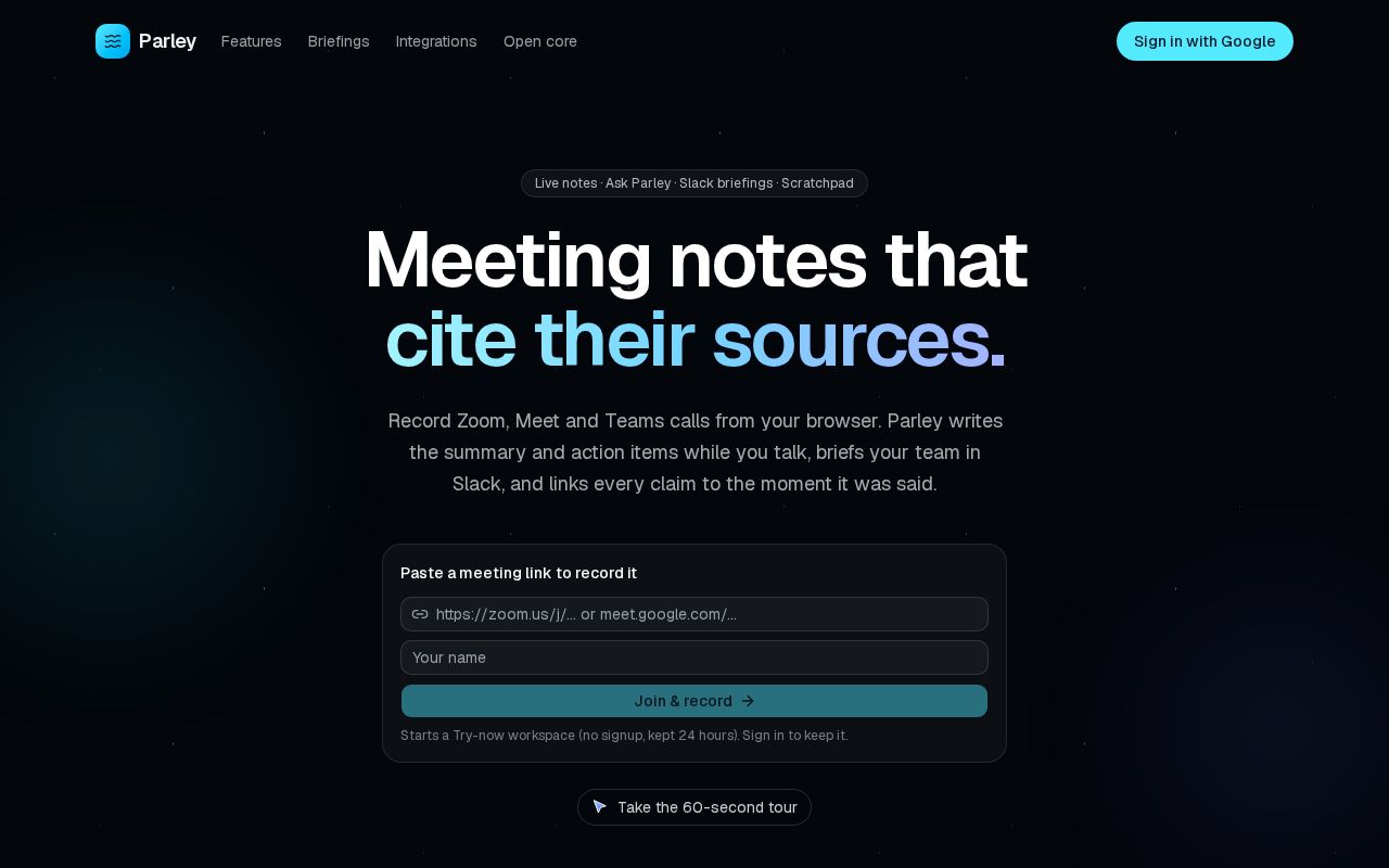 Preview of Parley