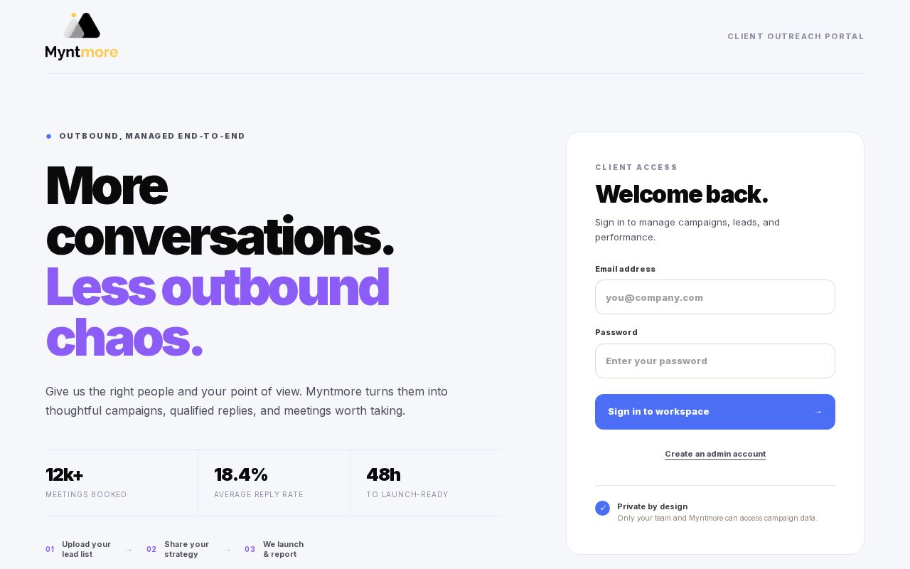 Preview of Outreach Tool
