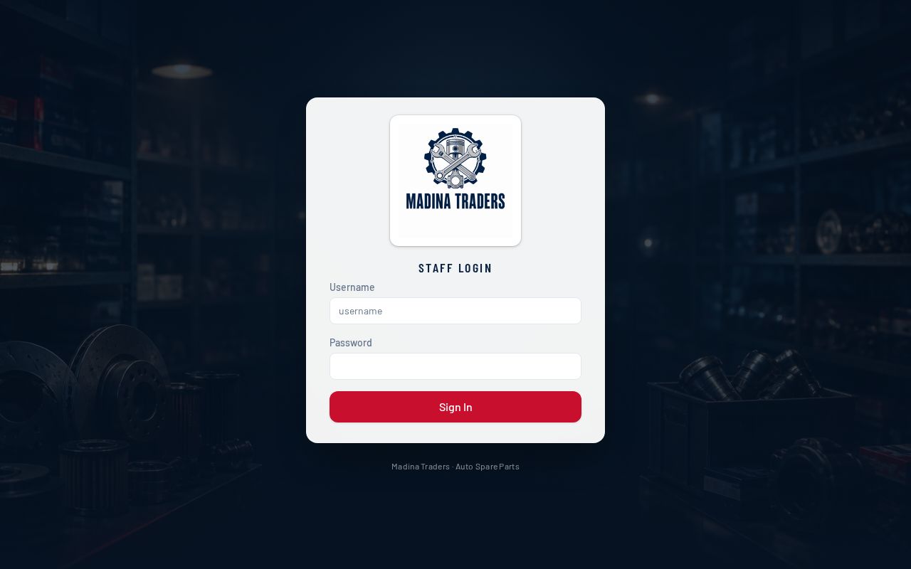 Preview of STAR AUTOS — Suzuki spare parts POS (React + NestJS + Neon)