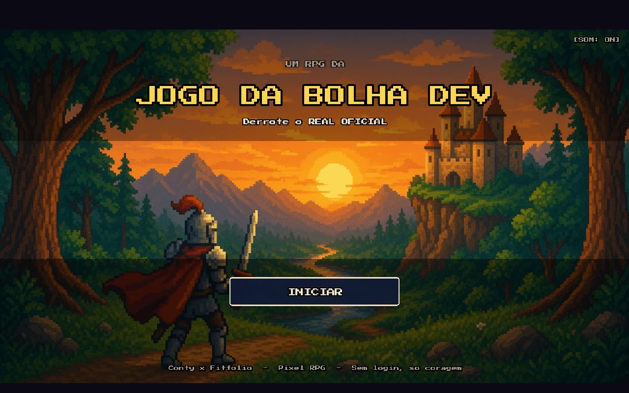 Preview of RPG por turnos em pixel art. Derrote o REAL OFICIAL!