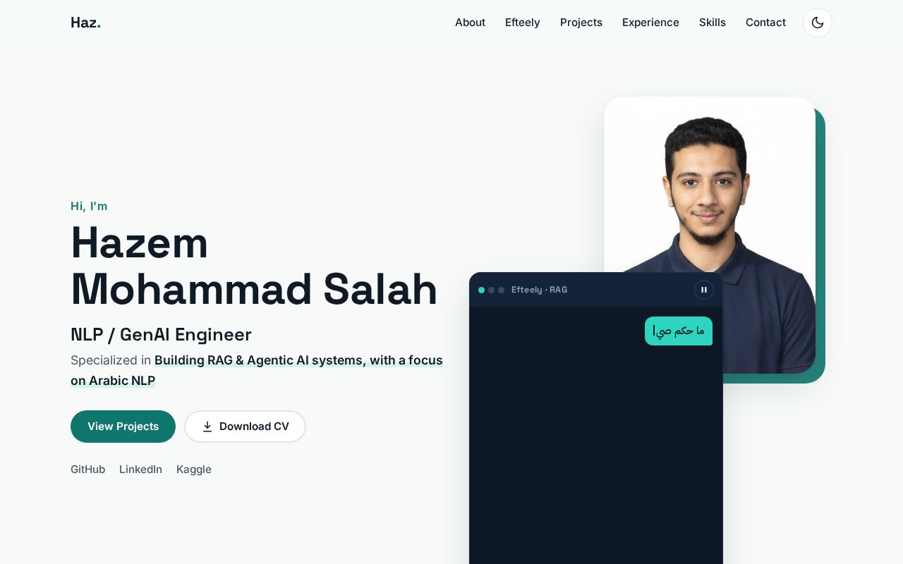 Preview of H Salah1117 Github Io