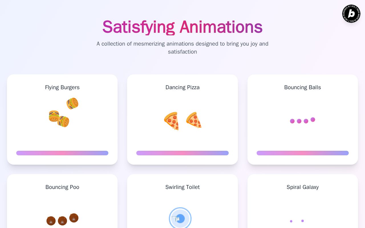 Preview of Satisfying And Silly Animations
