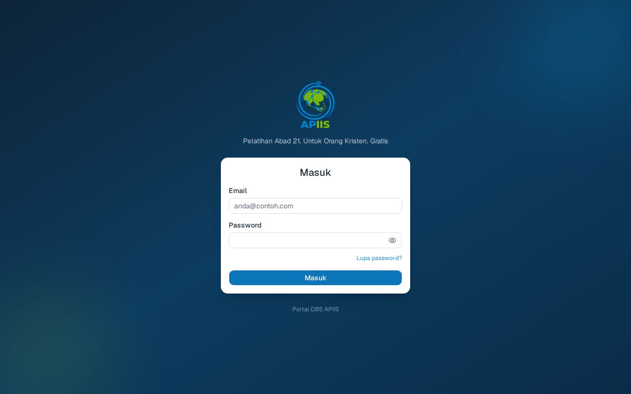 Preview of Apiis Volunteer App V2