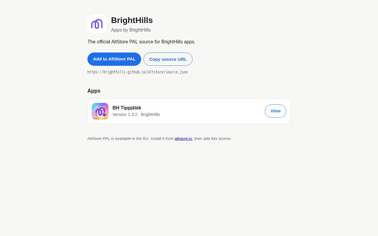 Preview of Altstore