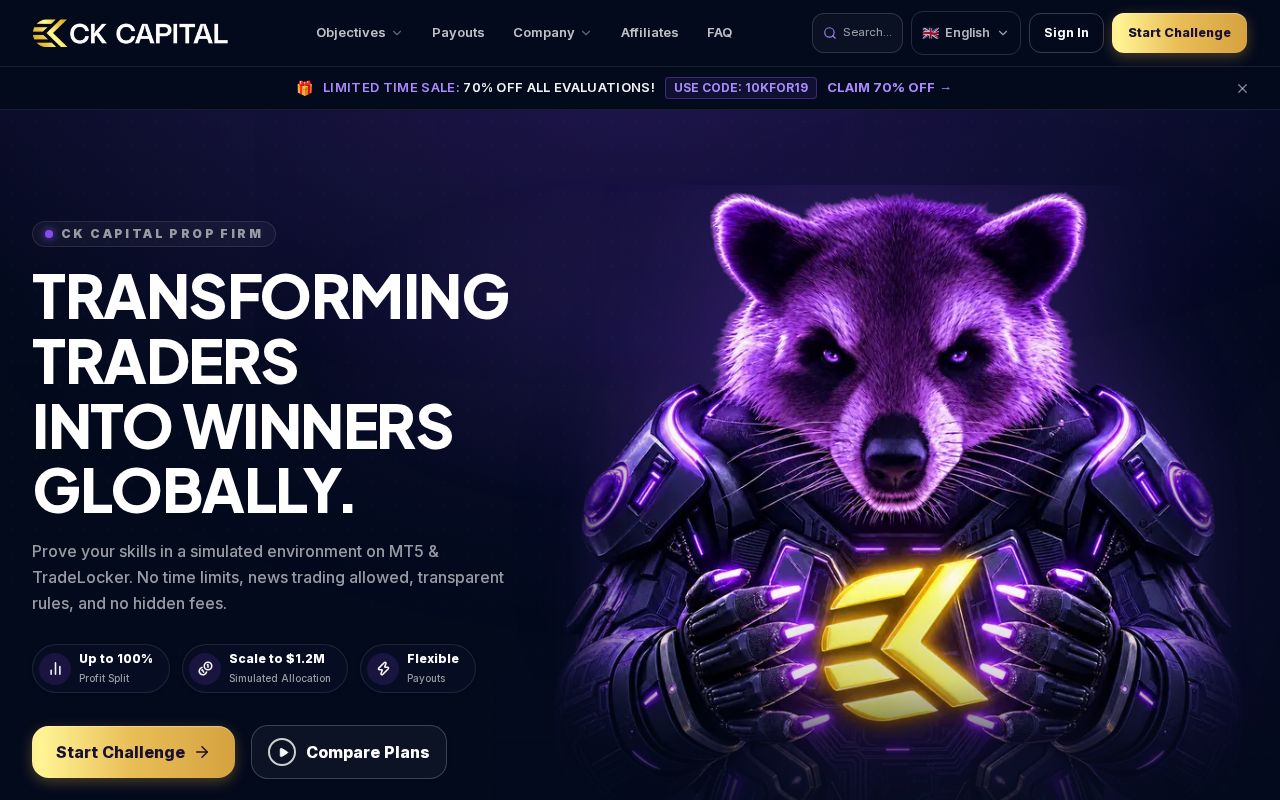 Preview of Ck Website New