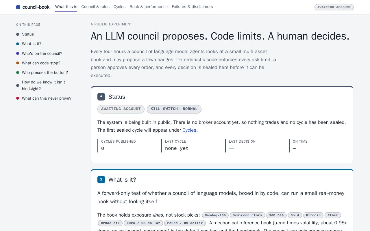 Preview of Council Book