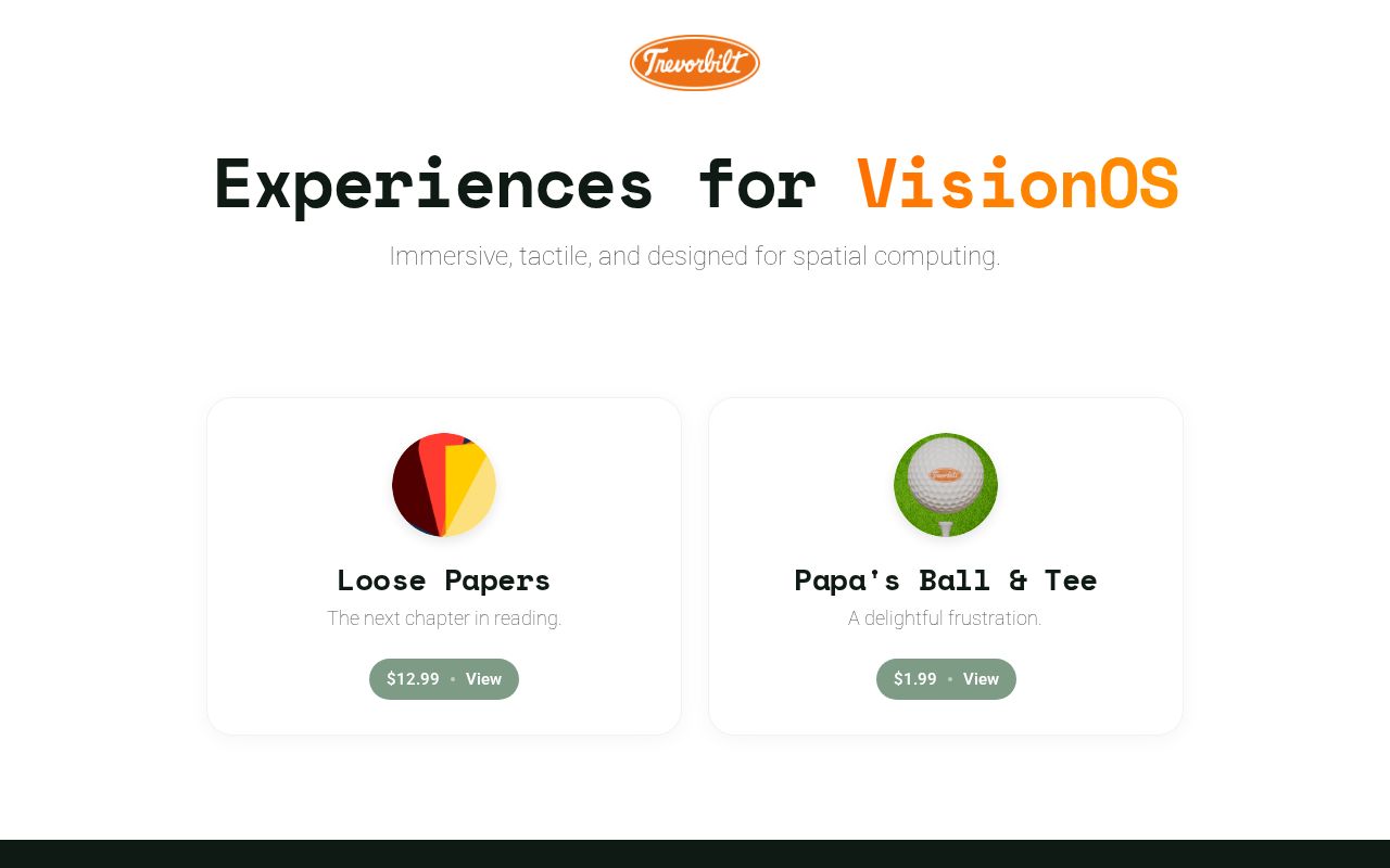 Preview of Shar Visionos