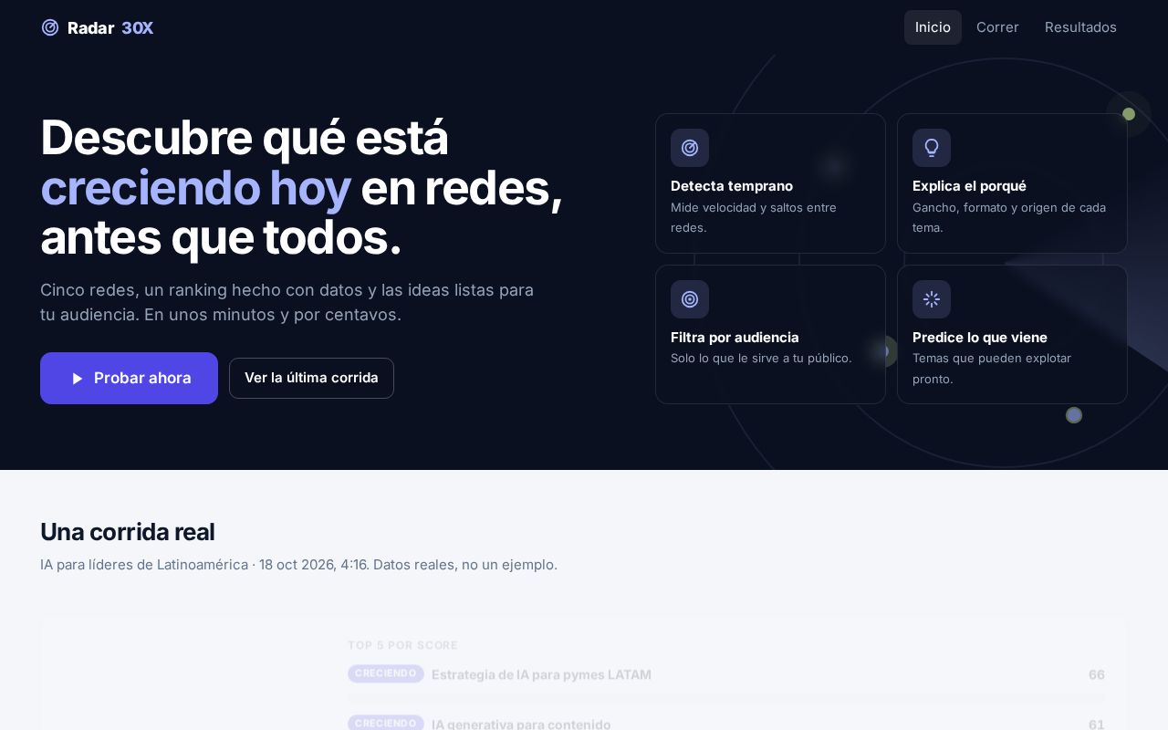 Preview of Radar 30x