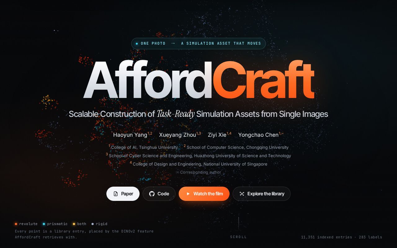 Preview of Affordcraft Github Io