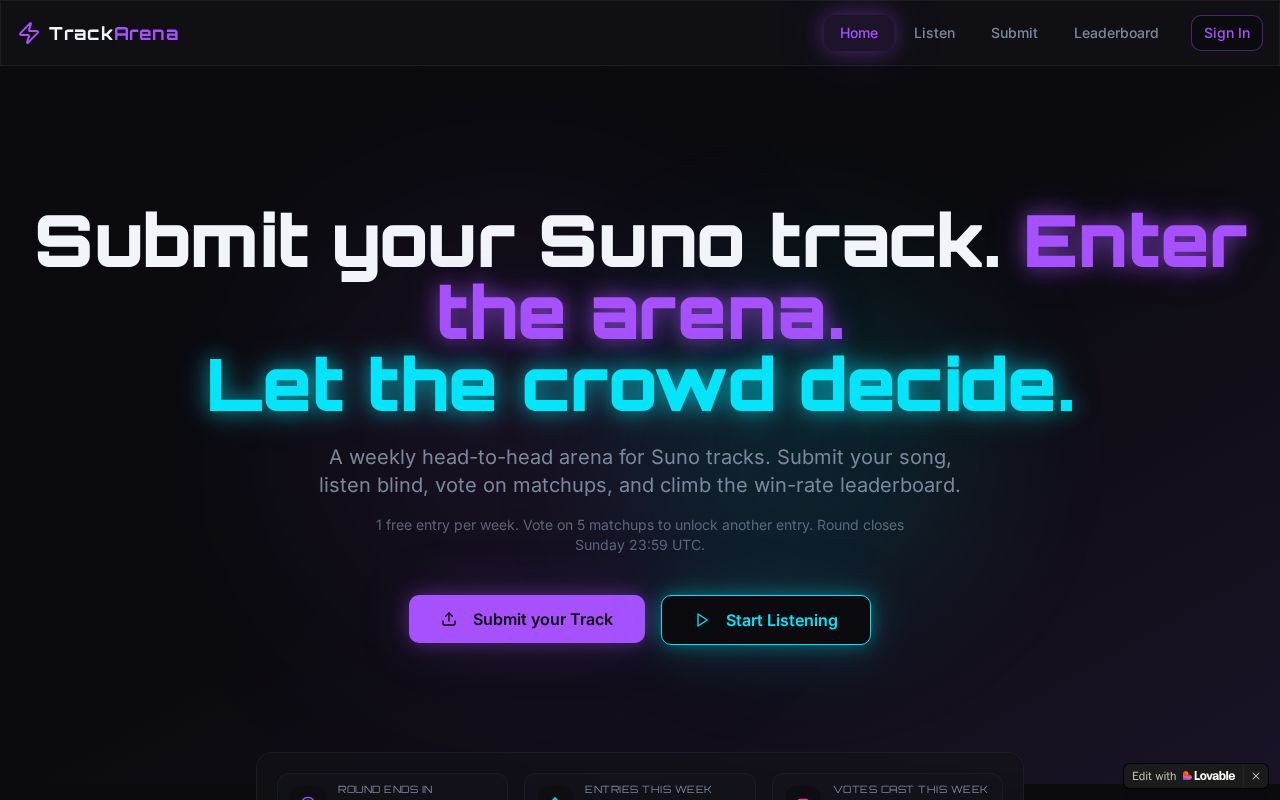 Preview of TrackArena