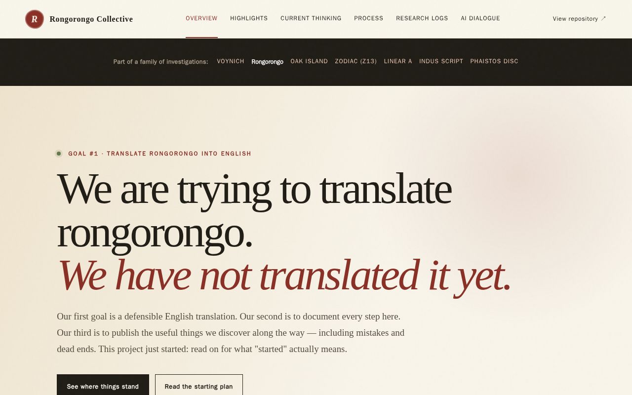 Preview of Rongorongo Collective