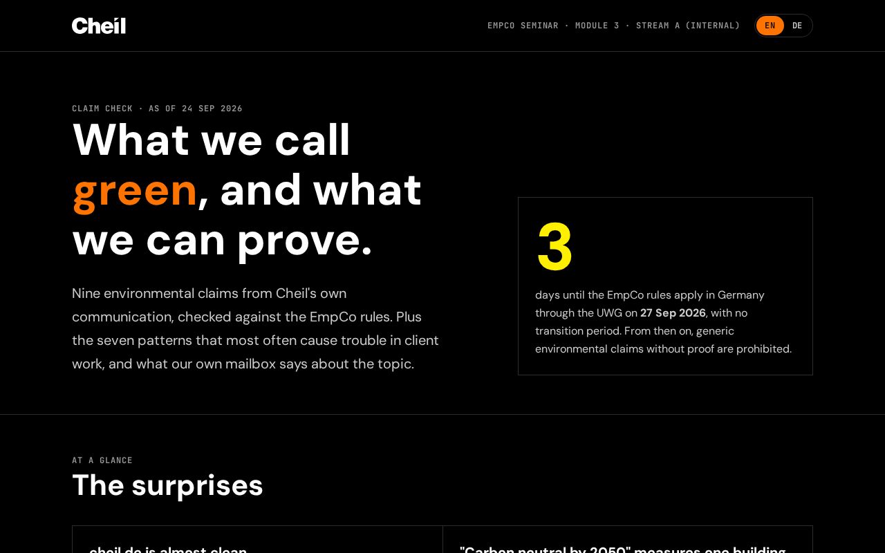 Preview of Empco Claim Check