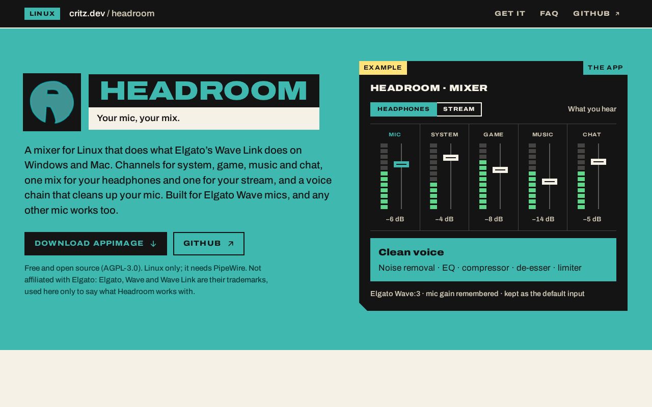 Preview of Headroom