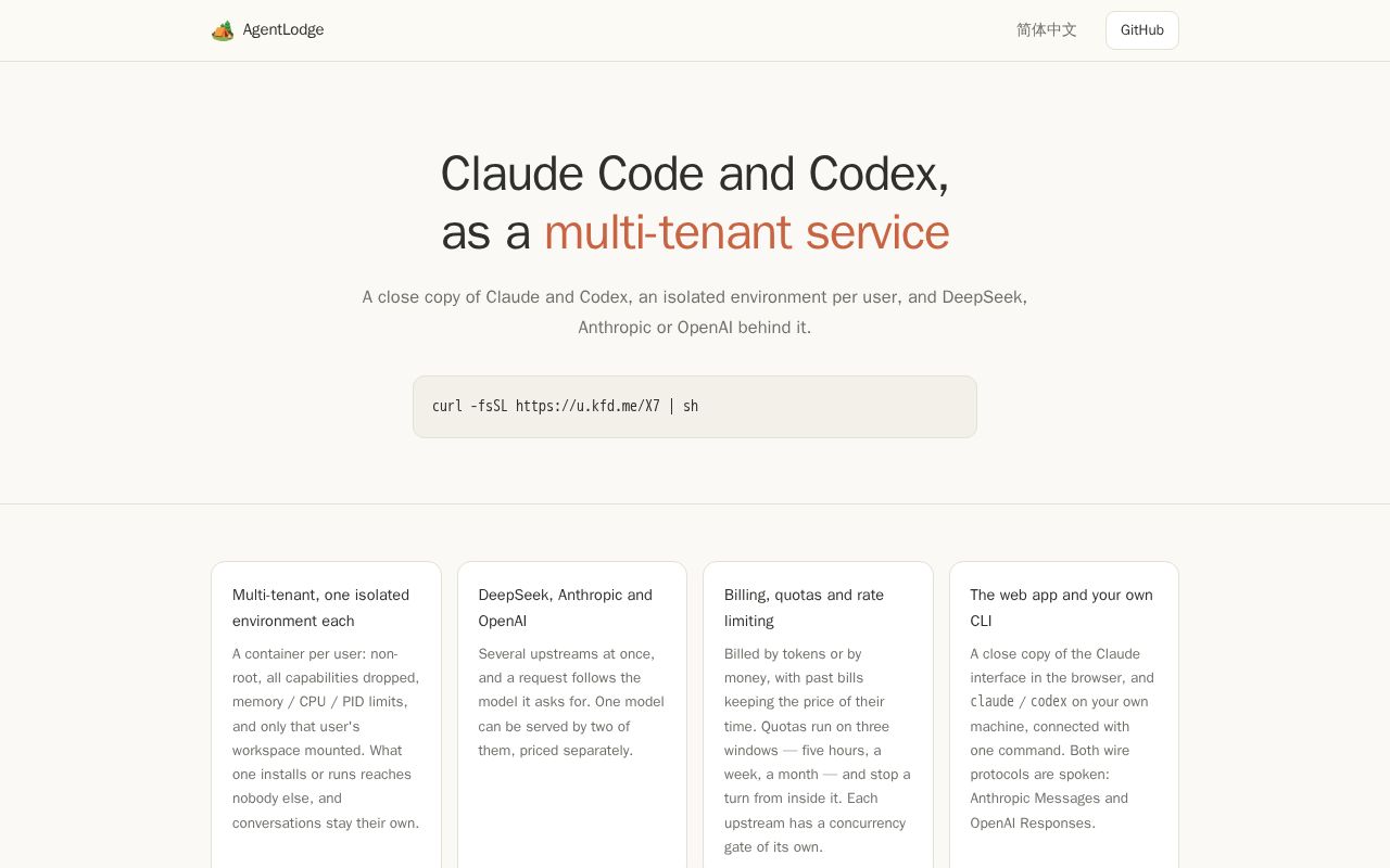Preview of AgentLodge
