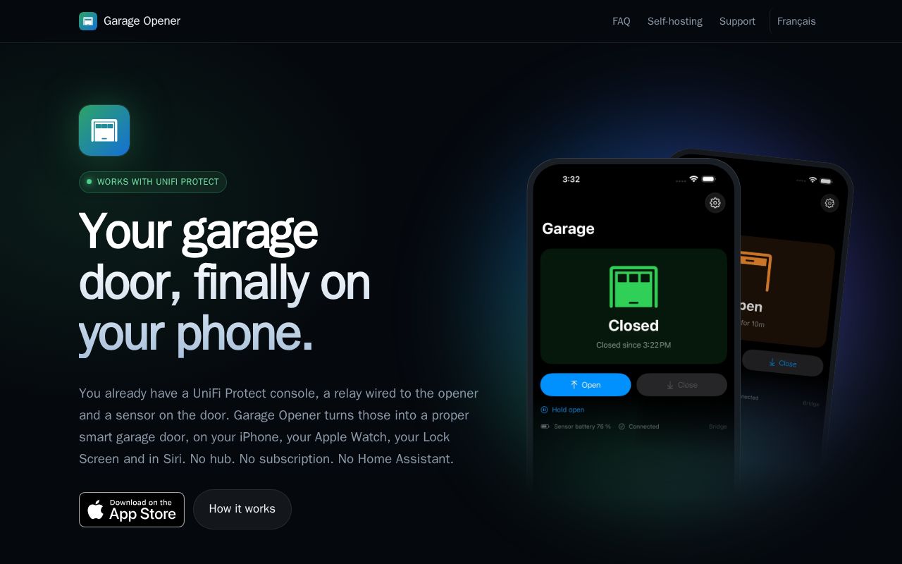 Preview of Garageopener Site