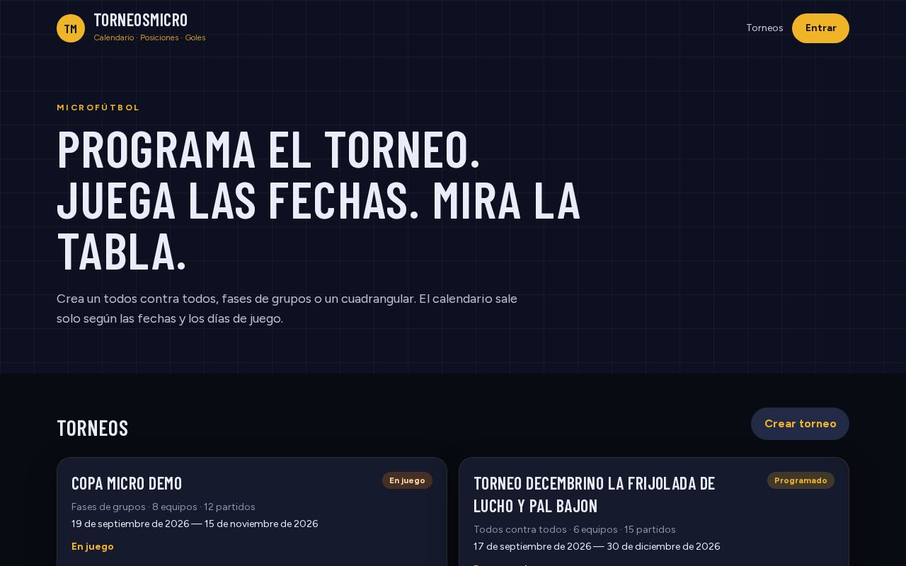 Preview of TorneosMicro