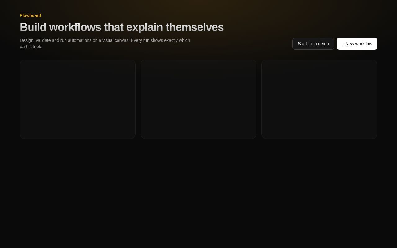 Preview of Flowboard