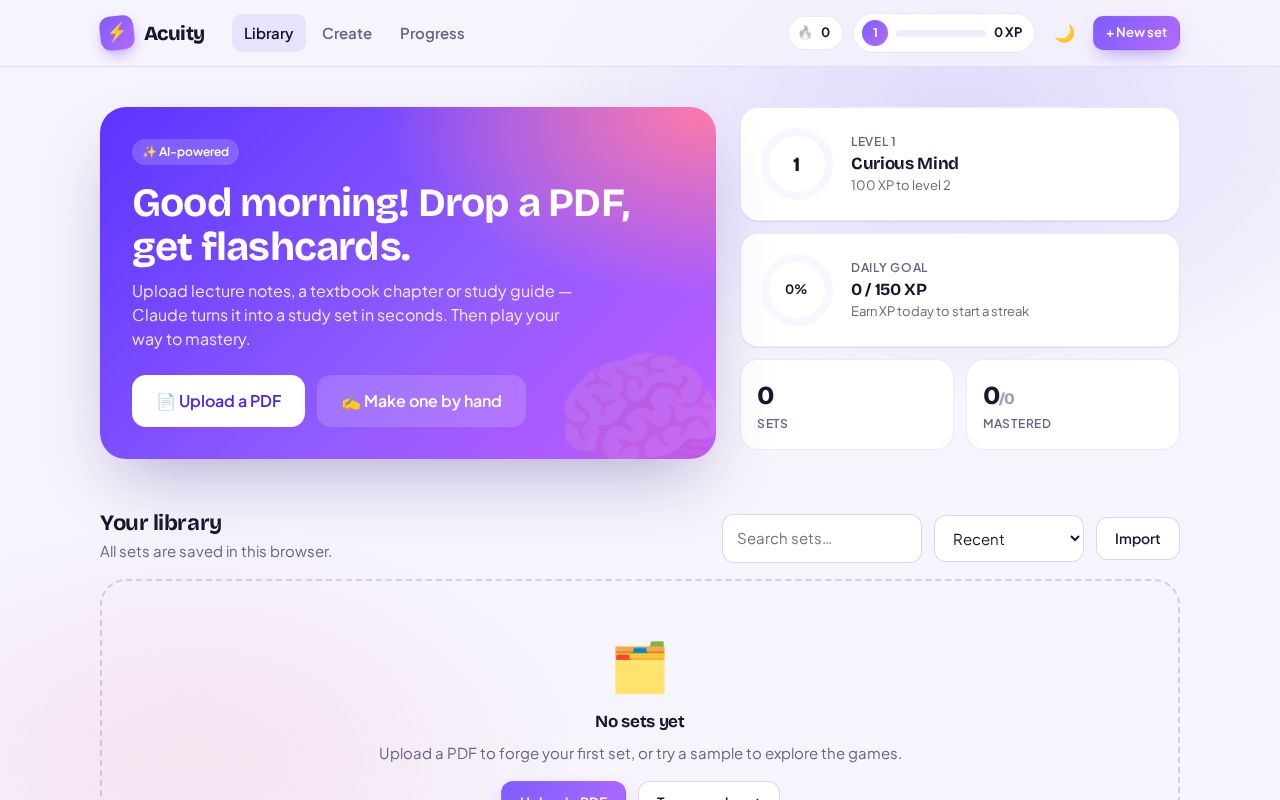 Preview of Acuity