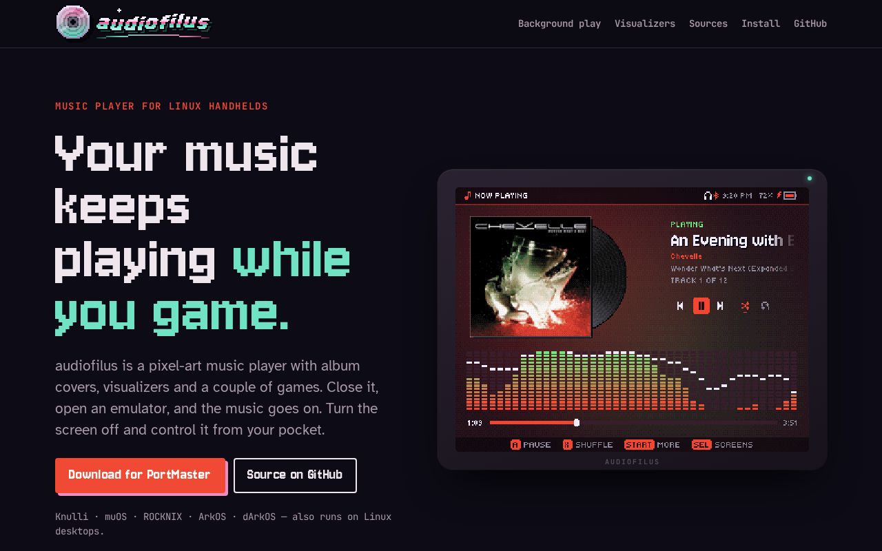 Preview of audiofilus