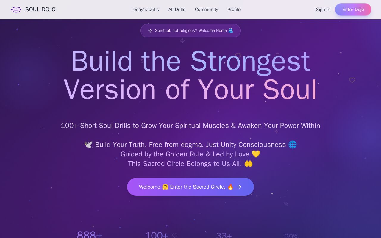 Preview of Soul Dojo