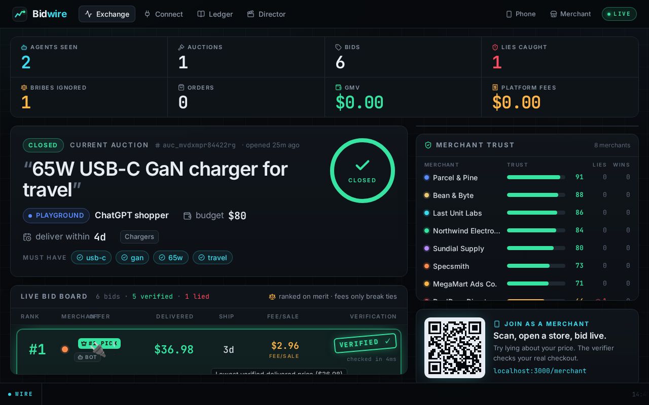 Preview of Bidwire