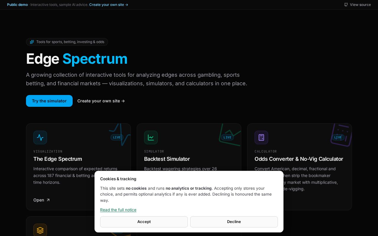 Preview of Edge Spectrum