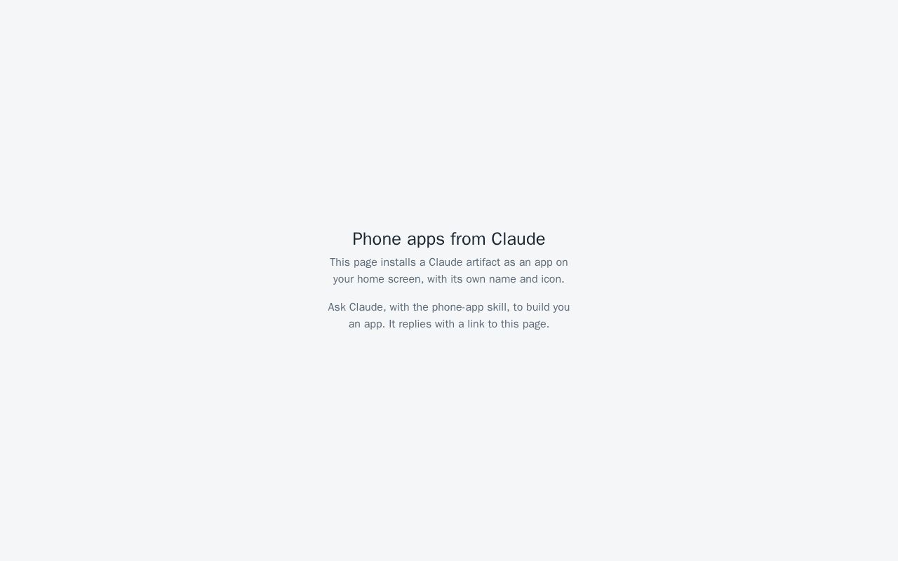 Preview of Claude Phone Apps