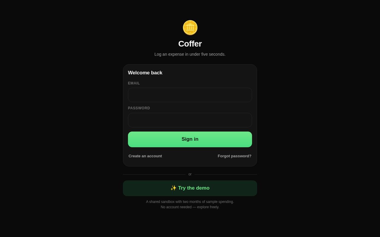 Preview of Budgeting Webapp