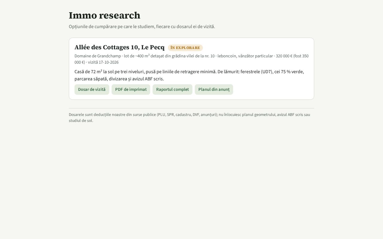 Preview of Immo Research