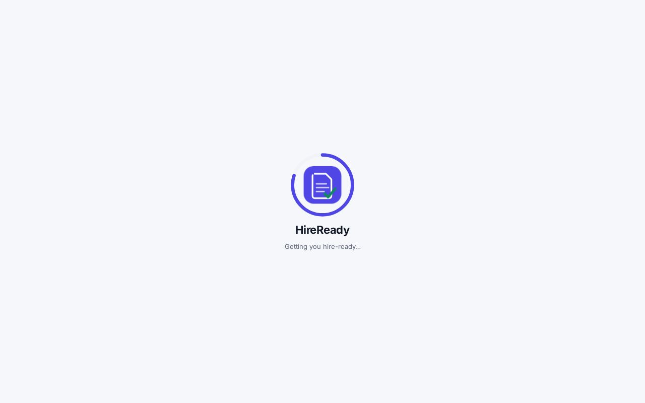 Preview of Hireready
