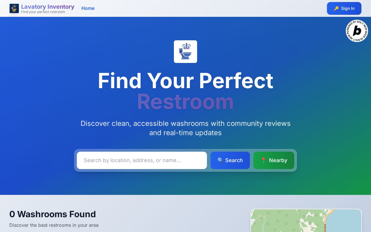 Preview of Lavatory Inventory