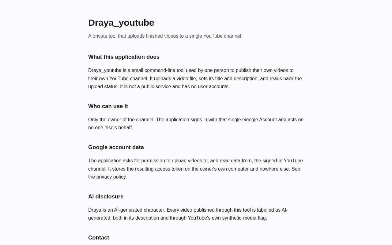Preview of Draya Web