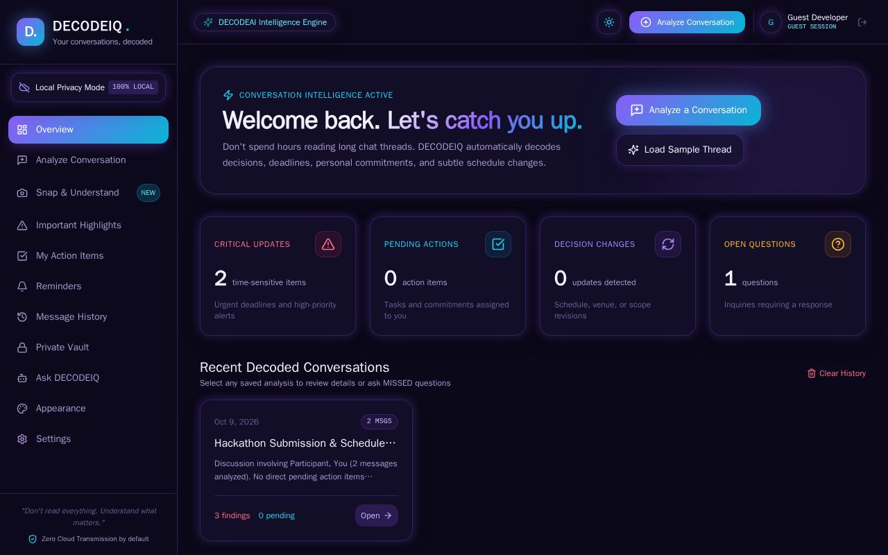 Preview of DECODEIQ