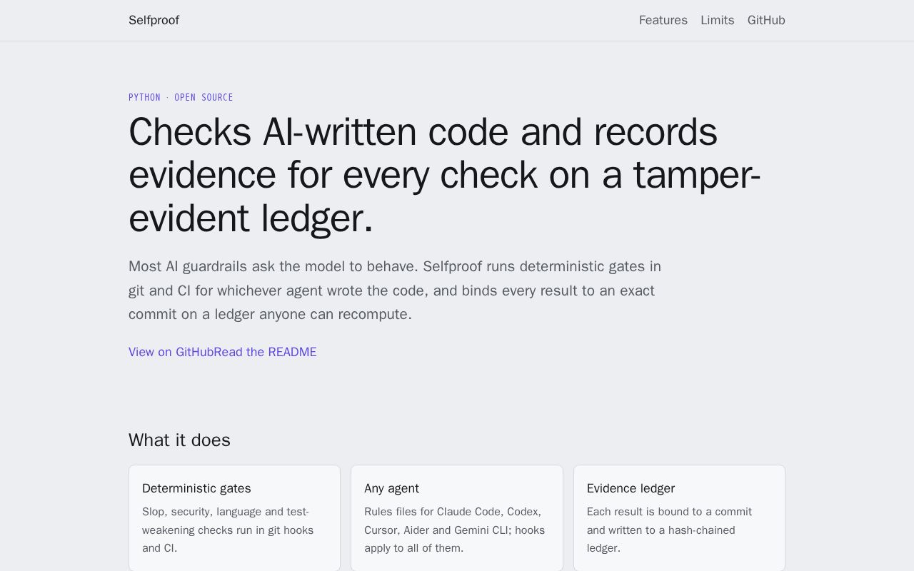 Preview of Selfproof