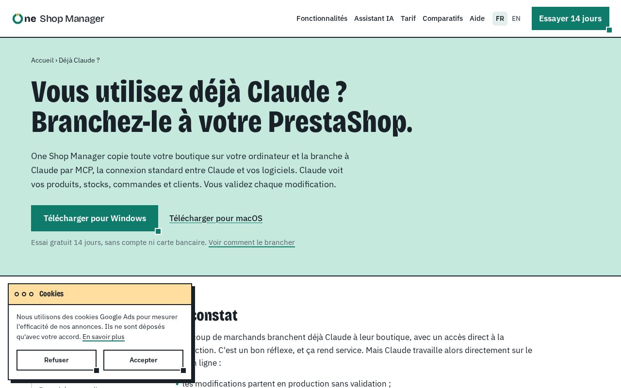 Preview of Prestashop Mcp