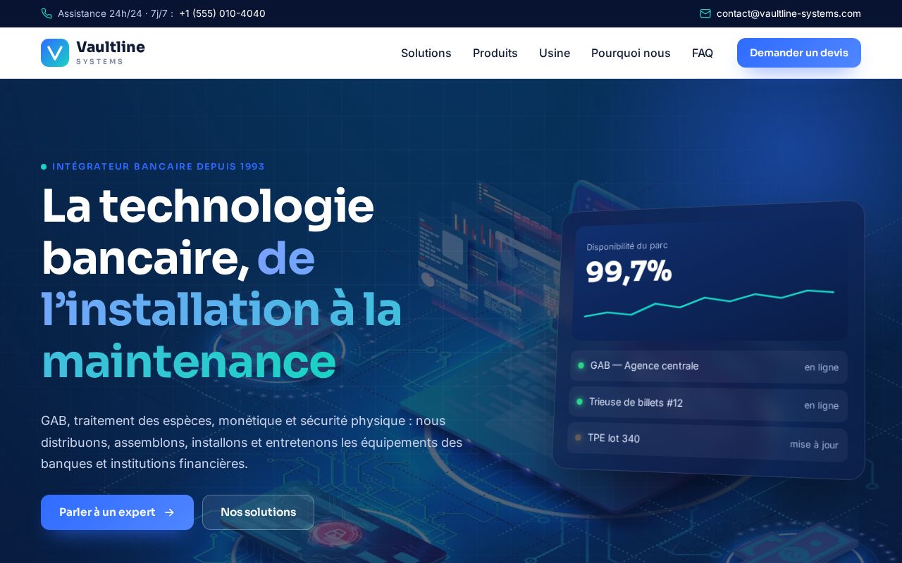 Preview of Fintech Company Template