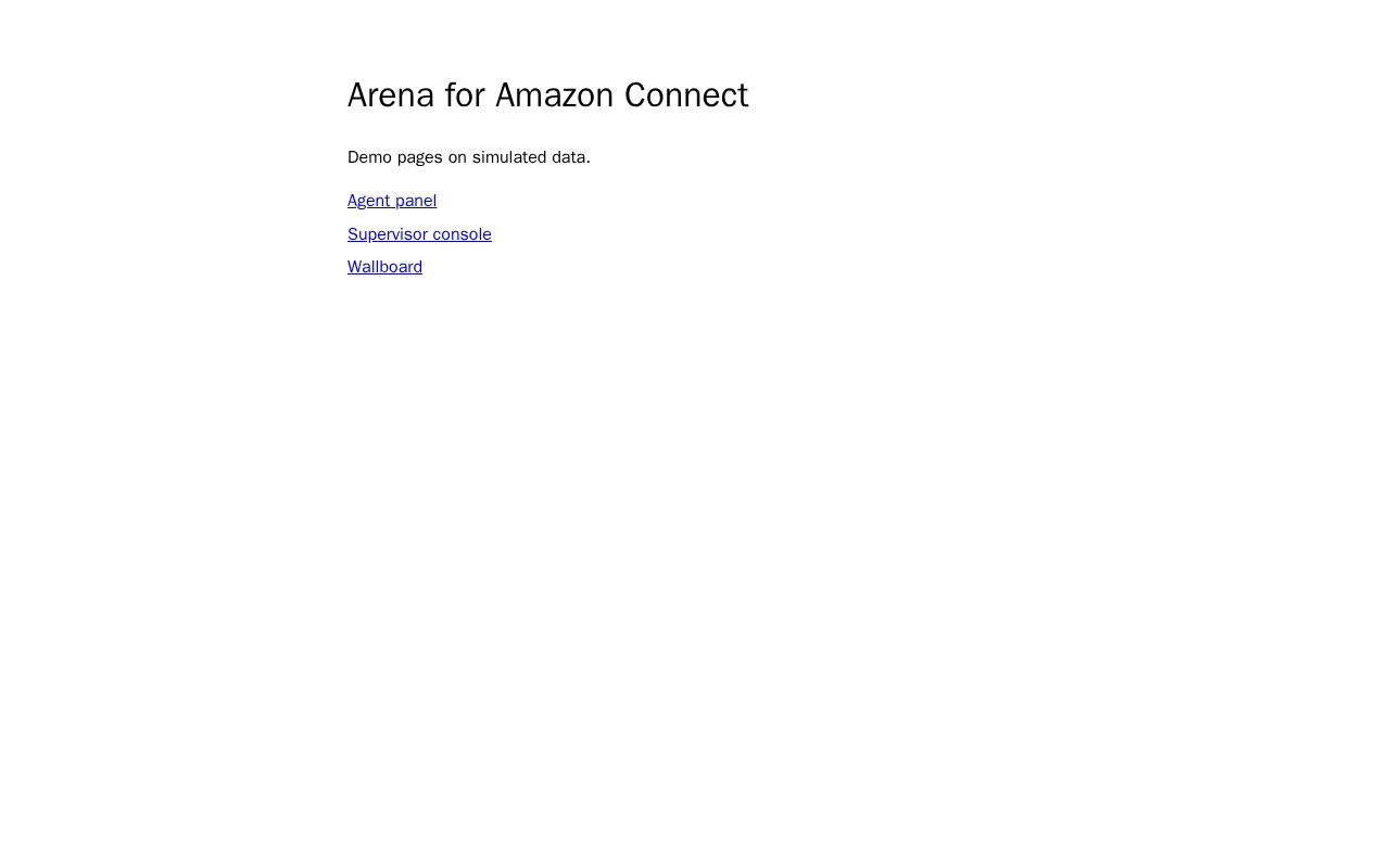 Preview of Arena For Connect