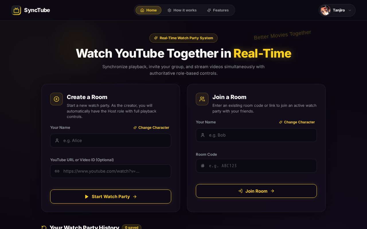 Preview of SyncTube
