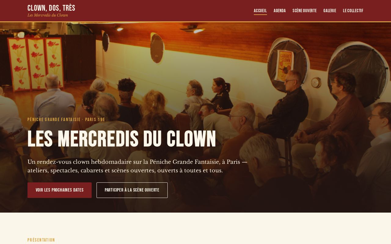 Preview of Les Mercredis du Clown