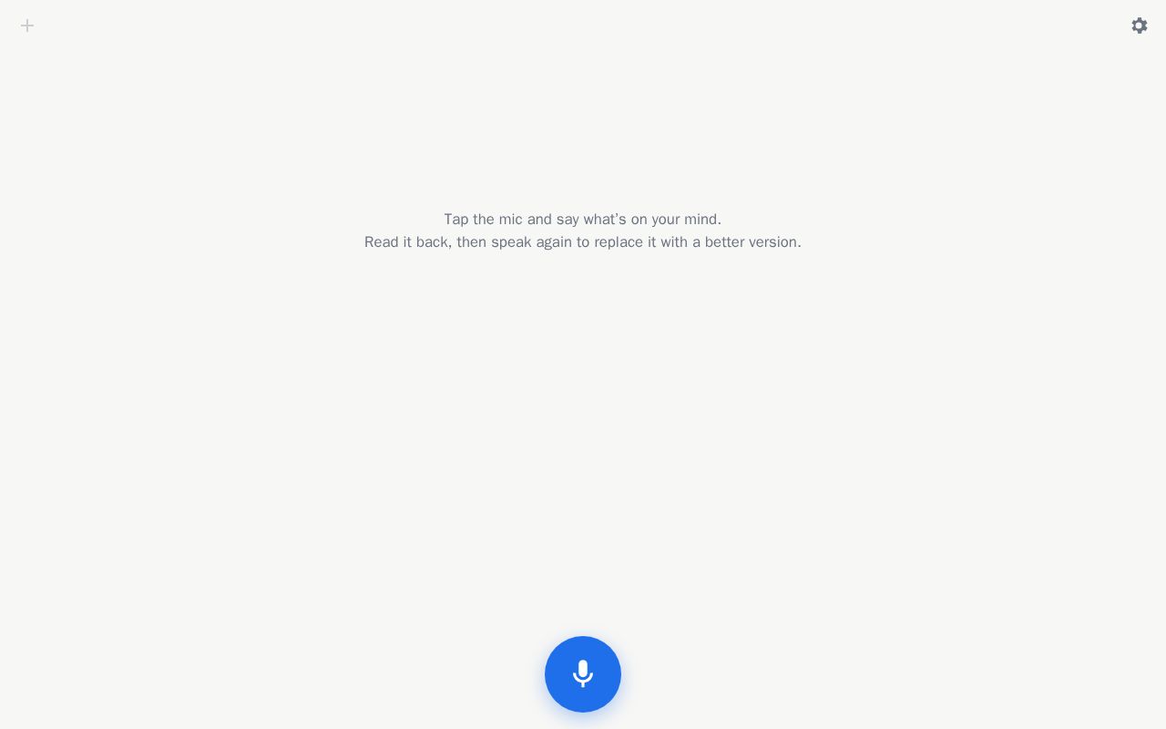 Preview of Voice App