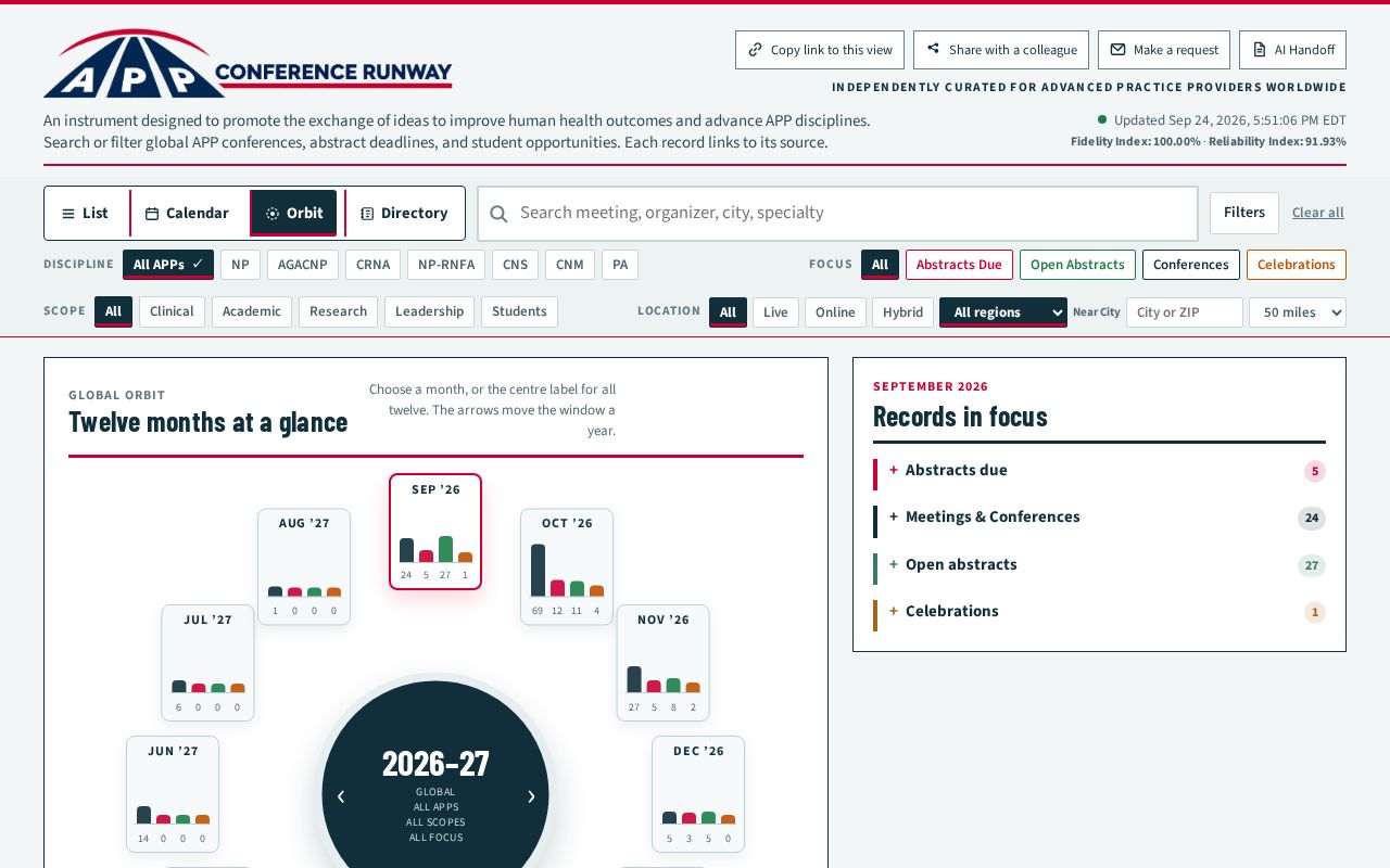 Preview of App Conference Runway