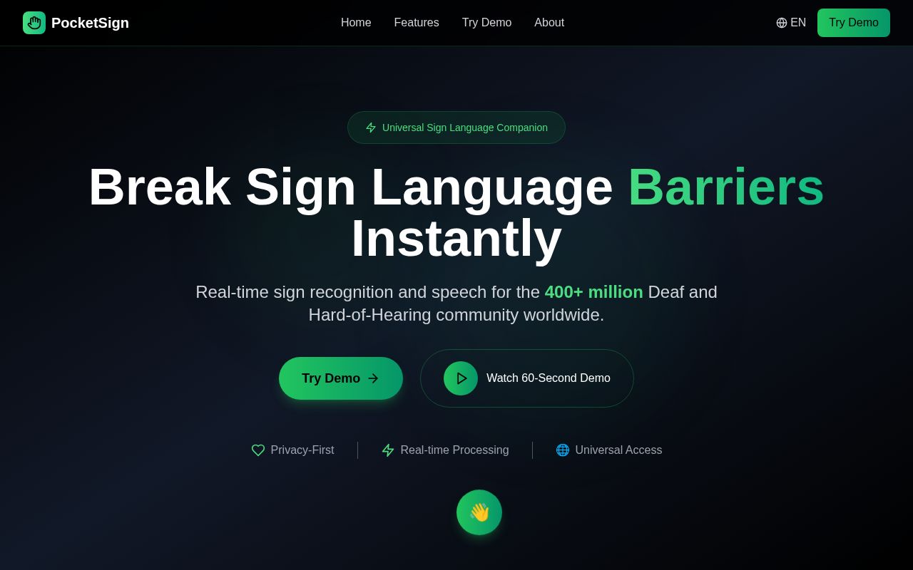 Preview of PocketSign