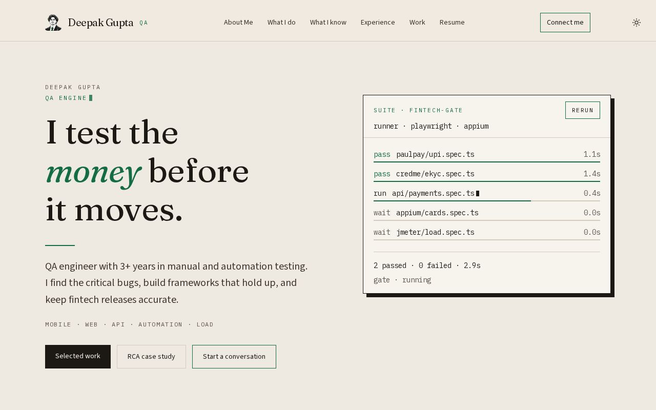 Preview of Deepak Qa
